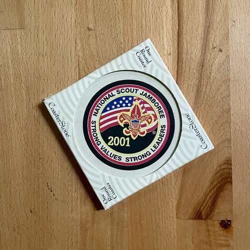 2001 BSA National Scout Jamboree Hat / Cap, Neckerchief & Coaster Combo Set - Picture 5 of 8