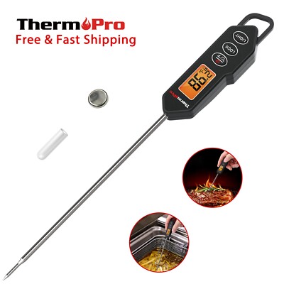 ThermoPro TP01H Instant Read Digital LCD Meat Thermometer Cooking For Oven Grill
