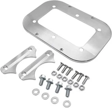 For Optima Battery 34/78 Billet Sliver Battery Relocation Tray Hold Down Mount
