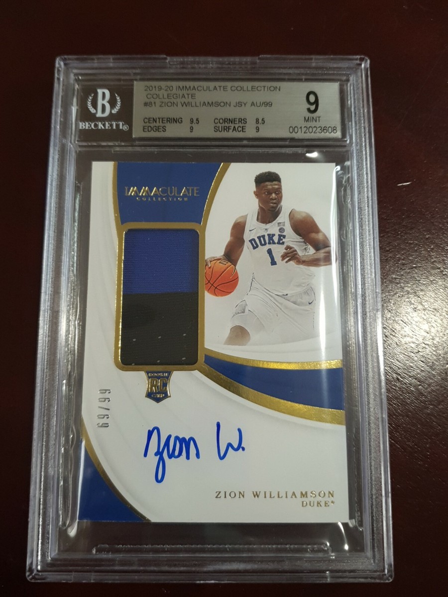 zion williamson rc auto /99 ザイオンウィリアムソン Zion RC