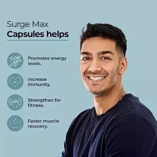 mars by GHC Surge Max, 60 Caps | Shilajit Ashwagandha, Gokshura, Safed Musli - Bild 6 von 10
