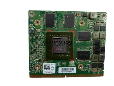 Dell Precision M4600 M6600 Nvidia Quadro 2000M 2GB DDR3 Video Graphics Card