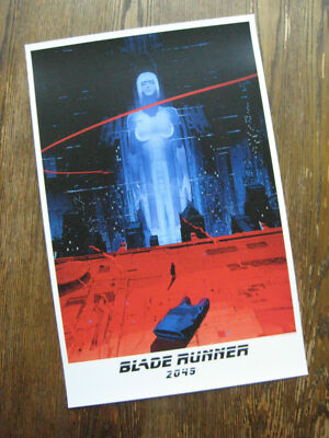 2017 Blade Runner 2049 Movie Poster Ryan Gosling 11 x 17 Harrison Ford Sci-Fi