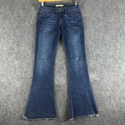 J Brand Jeans Womens 27 Martini Bootcut Zip Fly Raw Hem