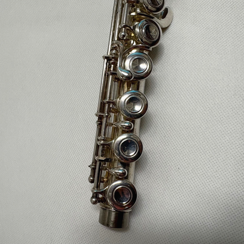 YAMAHA YFL211S Flute Wind Instrument Yamaha Used with Hard Case From Japan - Picture 2 of 19
