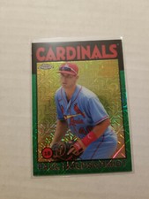 2021 Topps Series 1 1986 Chrome Paul Goldschmidt #86BC-97 Green Refractor 65/99