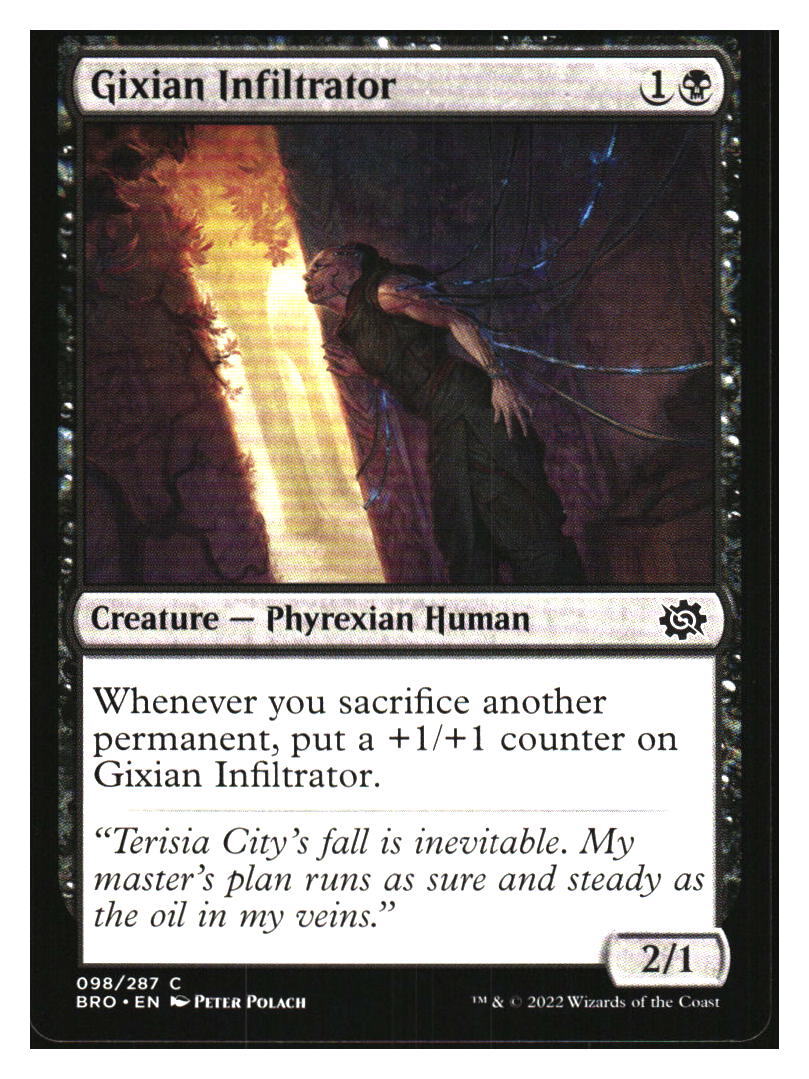 Gixian Infiltrator The Brothers' War MTG - NM+ | eBay