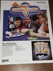 Mr Gameshow game 1987 Advertising toy Galoob  catalog paper 1980s toys
