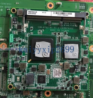 Advantech SOM-6763 B1 19C6676312 SOM-6763D industrial control motherboard