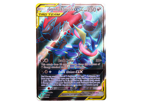 PSA 10 Greninja & Zoroark Gx #107 2019 Pokemon Unbroken Bonds