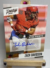 ZACH DAVIDSON 2021 Panini Prestige Xtra Points BRONZE Rookie Autograph Vikings