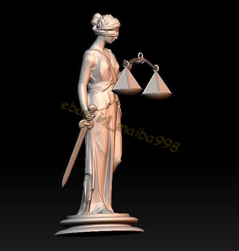 1/8 Themis Lady of Justice 3D Print Garage Kit Model Kit Unpainted