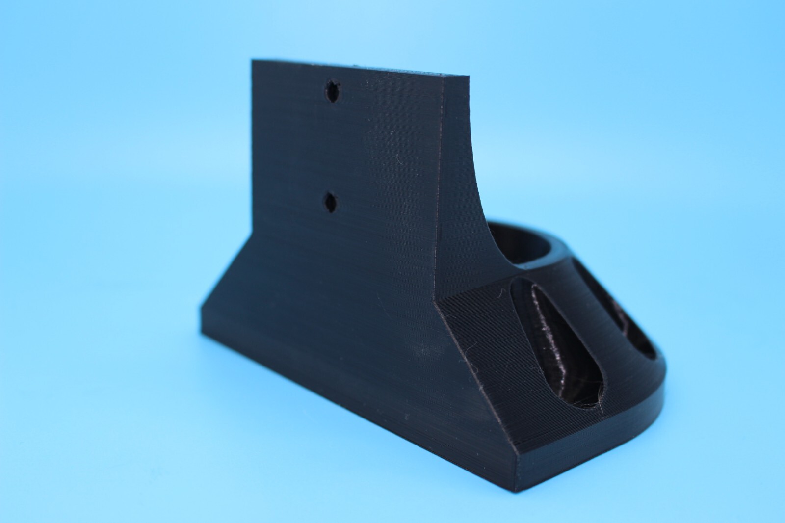 BLACK Lightsaber Wall Mount Savi's Workshop 6 Kyber Crystal Holder