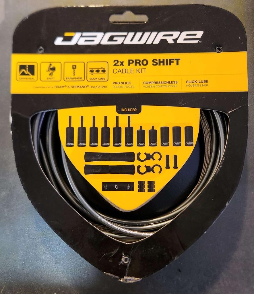 Jagwire Pro Shift Bike Cable Kit Pro Slick SRAM/Shimano Road/MTB OPEN PACKAGE