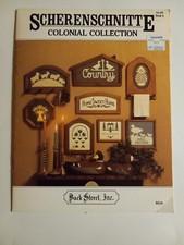 Scherenschnitte Colonial Collection Book 2 Paper Cutting Back Street BS28 1980s