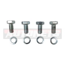 516-24 X 58 Water Pump Pulley Bolt Kit 4pc Hex Head Small Big Block Chevy