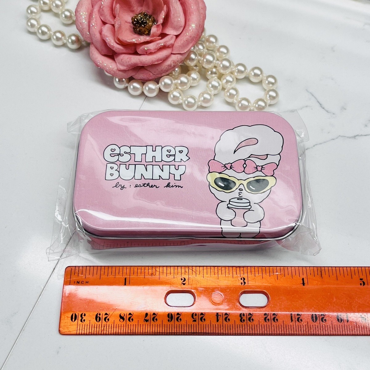 Esther bunny Tin + 10 Pcs deco sticker stationary | eBay