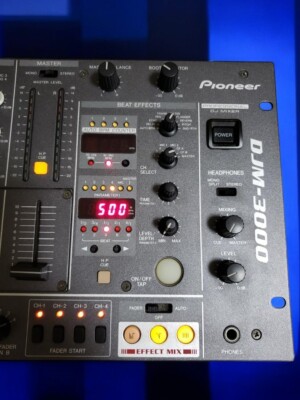 Pioneer DJM-3000 DJ Mixer 4 Channel Black Tested Working | eBay