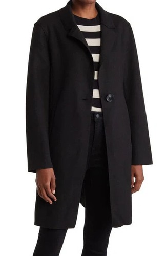 Sam Edelman Double Face Knit Reffer Black Jacket Size Small-$200 - Picture 6 of 16