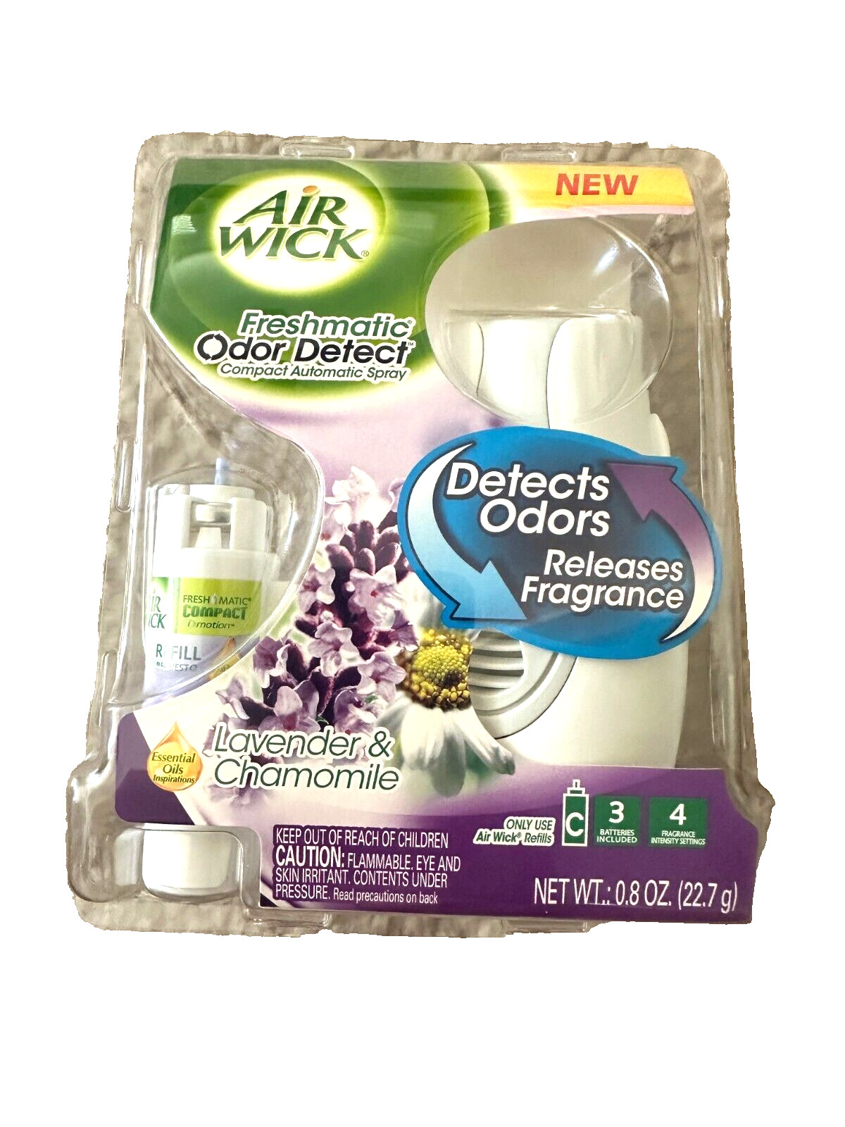 Air Wick FreshMatic Oder Detect Compact Automatic Spray Lavender Chamomile Spray