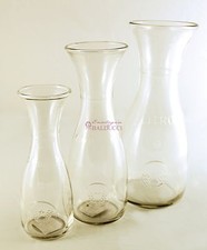 DECANTER caraffa Misura Bollata in vetro 0,25 quarto litro per vino, acqua ecc