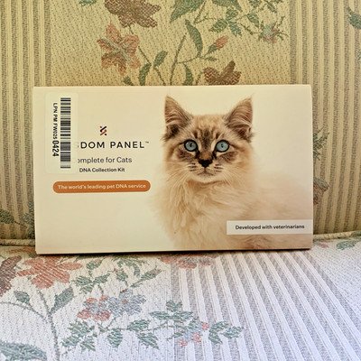 Wisdom Panel Complete for Cats DNA Collection Kit - Open Box Unused Code