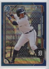 2015 Bowman Chrome Prospects Blue Wave Refractor Dixon Machado #BCP5 6u5