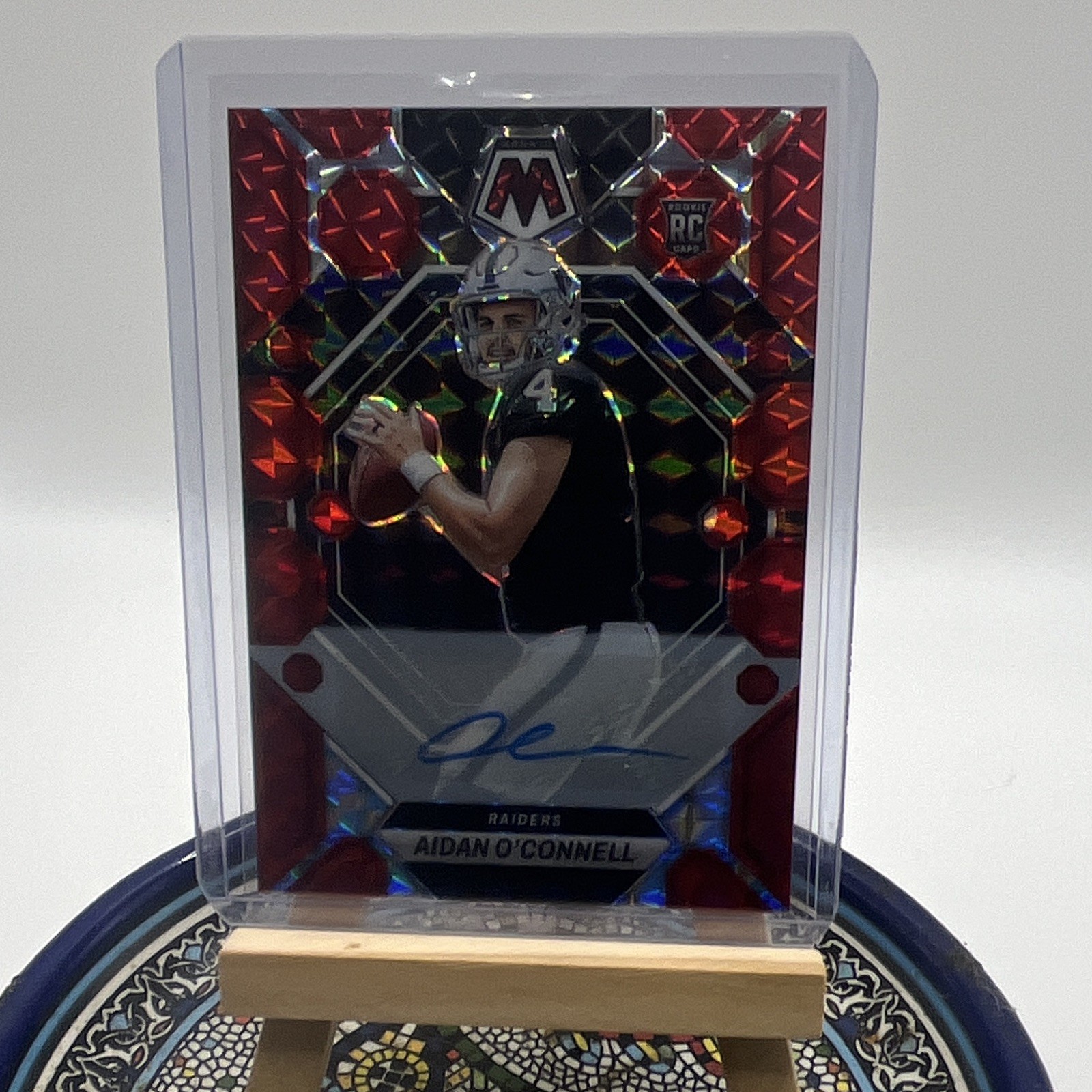 Aidan O'Connell Panini Mosaic #281 Autograph