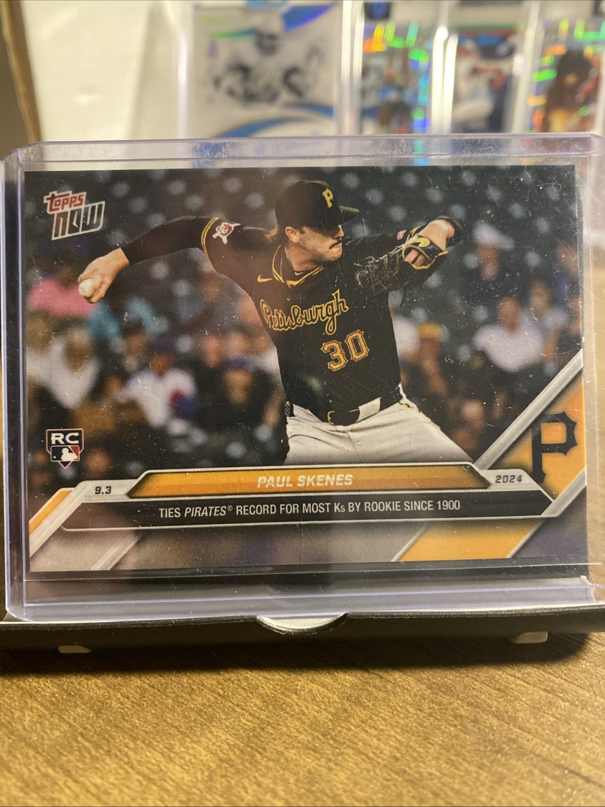 2024 Topps Now - Paul Skenes #645 /6558 (RC)