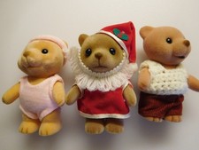 3- VINTAGE RUSS BERRIE BEARS