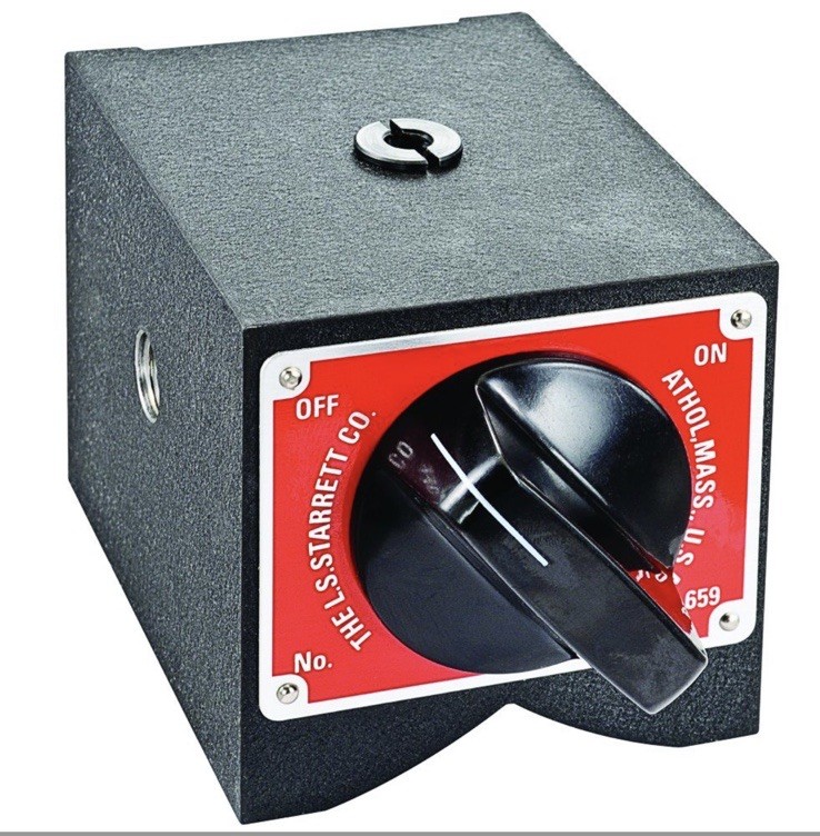 New! Starrett 659P Large Heavy-Duty Magnetic Base