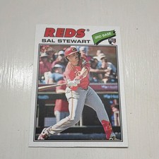 Topps Heritage Rookie 2026 Sal Stewart #221 Cincinnati Reds MLB Baseball Card