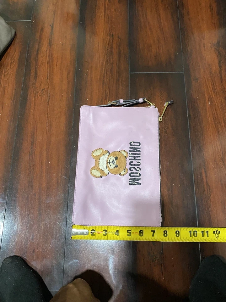 Bolso de mano Moschino rosa Foto 2 de 4