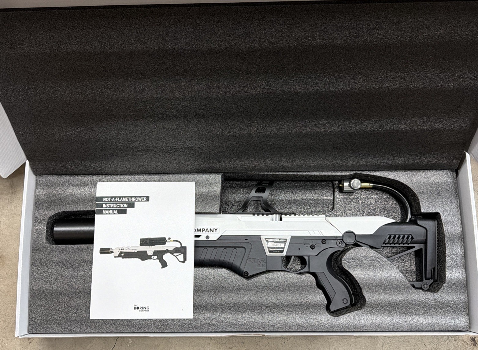 The Boring Company Not A Flamethrower NEW in box