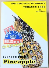 XXL Wraps - Full Box of 25 Pouches with 2 Wraps per Pouch (50 Total) - Pineapple