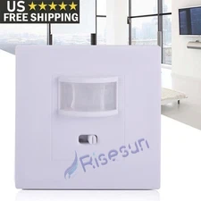 110V PIR Motion Sensor Switch Panel for Home LED Light Infrared Motion Detector