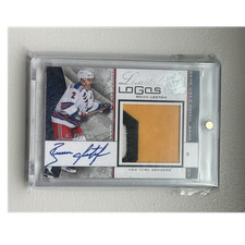 Upper Deck 2008-09 The Cup Brian Leetch Limited Logos Auto Patch /50 Rangers