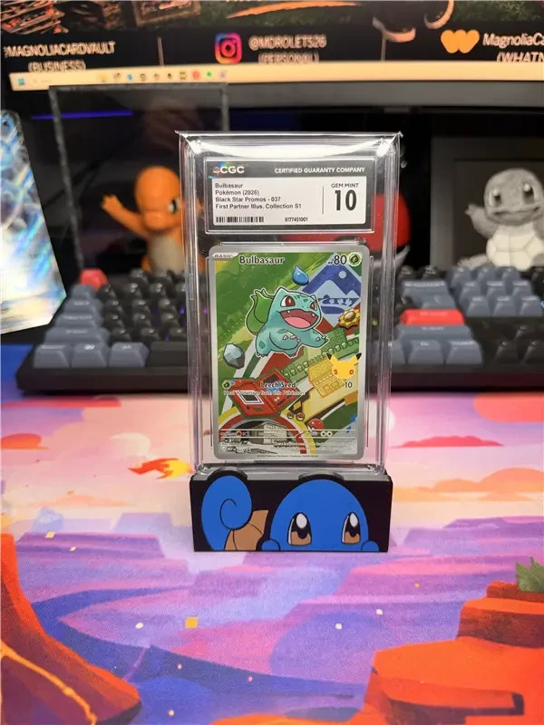 CGC Gem Mint 10!! Bulbasaur 037 Me: Mega Evolution Promo Holo