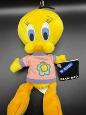 Tweety Bird - Flower Shirt Bean Bag Warner Bros Store NWT