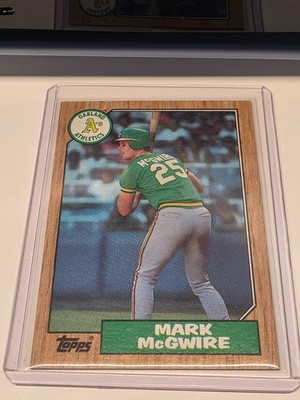 1987 TOPPS  Mark McGwire #366