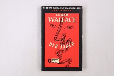 15220 Edgar Wallace DER JOKER Kriminalroman = The joker
