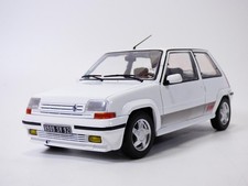 RENAULT 5 R5 GT TURBO blanc glacier phase 2 1989 1/18