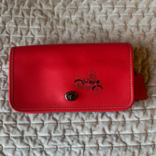 Coach x Disney Mickey Mouse Red Women s Wrist...
