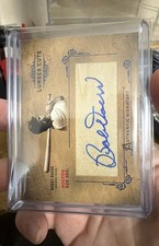 2004 Donruss Leather & Lumber - Lumber Cuts AUTO Bobby Doerr #LC-42 167/224 $$