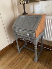 oak bureau writing desk
