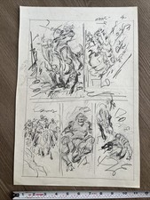 John Buscema Original Art Conan Pencil Prelim Comic Book Page 4 JBP04 | eBay US (Buy It Now)