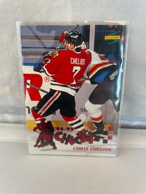 94-95 Score Check It Chris Chelios Rare!!