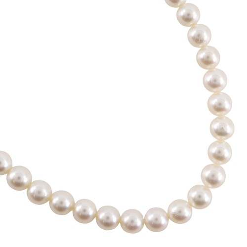 TASAKI Pearl Necklace7.0～7.4ｍｍ Pearl/Silver 35.0g Women