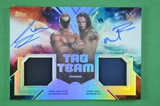 Nathan Frazer Axiom 2026 Topps Universe Wwe Tag Team Relic Auto Ttr-fx