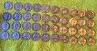 Lot of 40 pre-1965 90% Silver Washington Quarters, Circulated & Ungraded ($10)